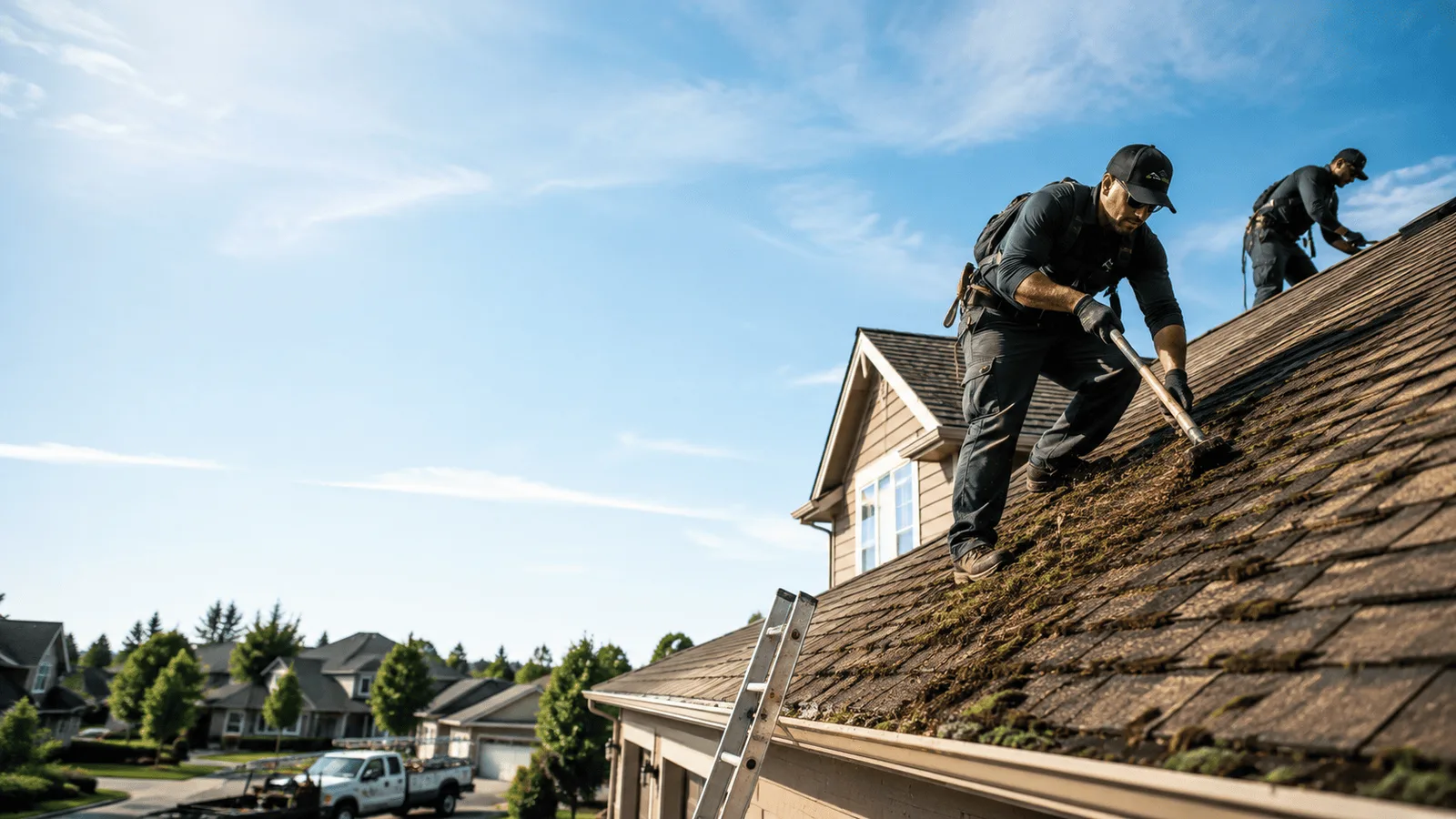 Roof Moss Removal in Leasburg, MO near me